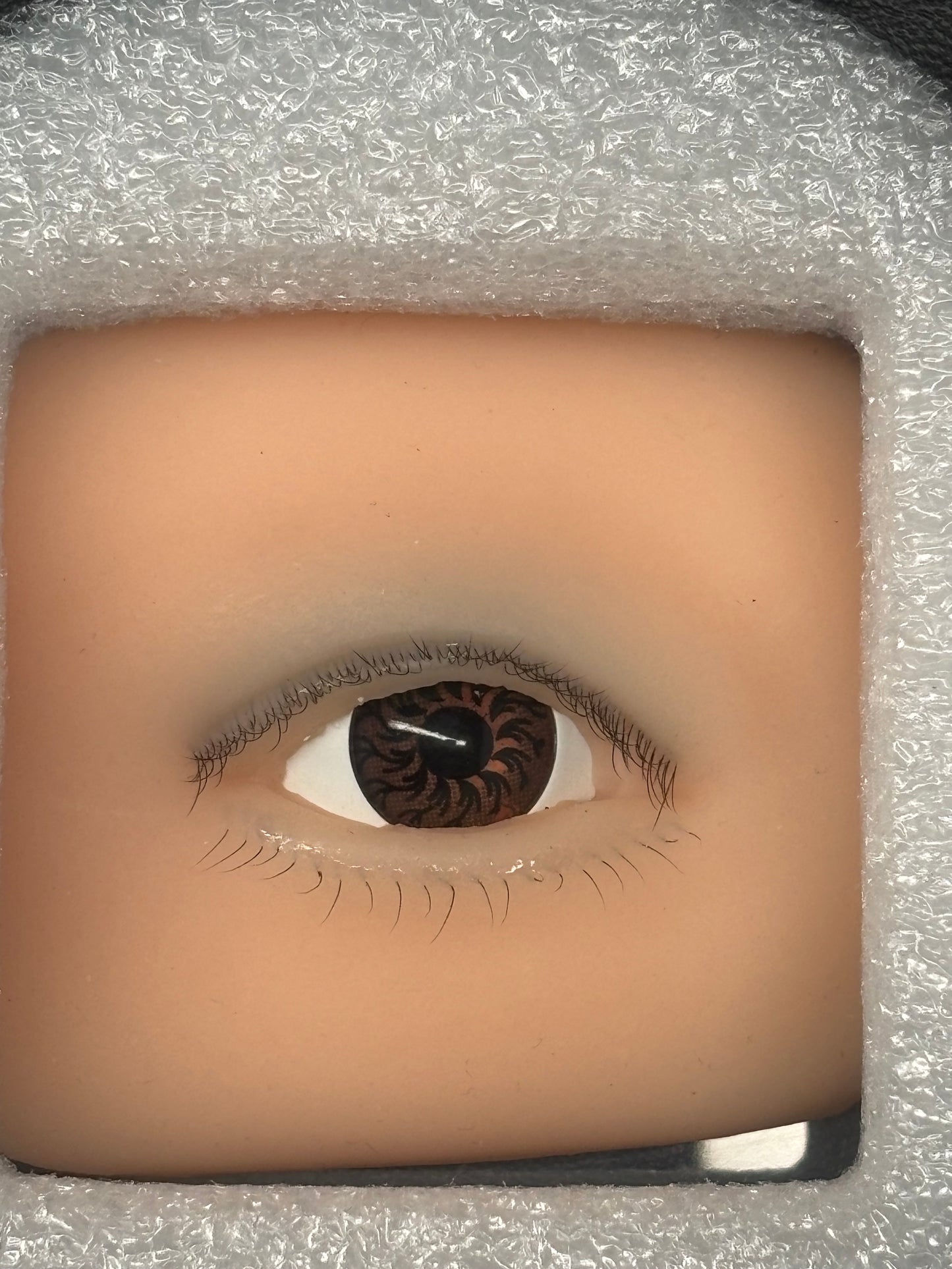 Realistic lash mannequin