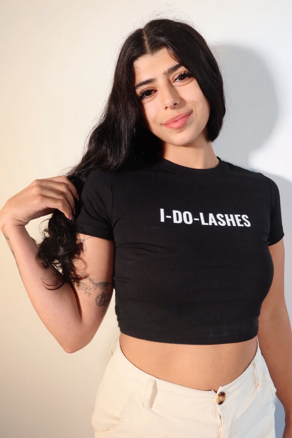 I-DO-LASHES CROPTOP